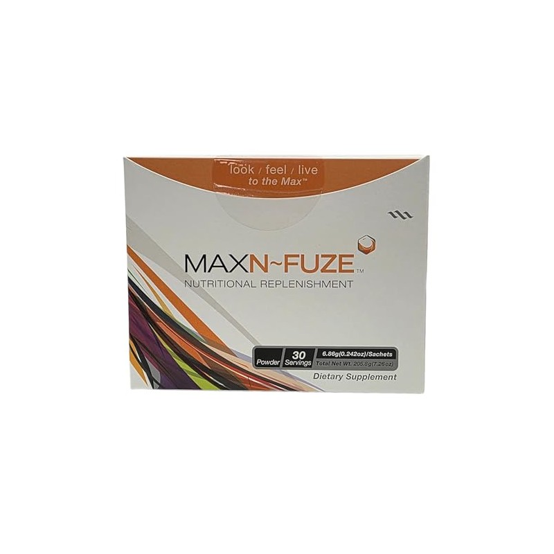 Max N-Fuze, Nutritional Replenishment, 30 Packets (0.24 Ounce), 30 Servings