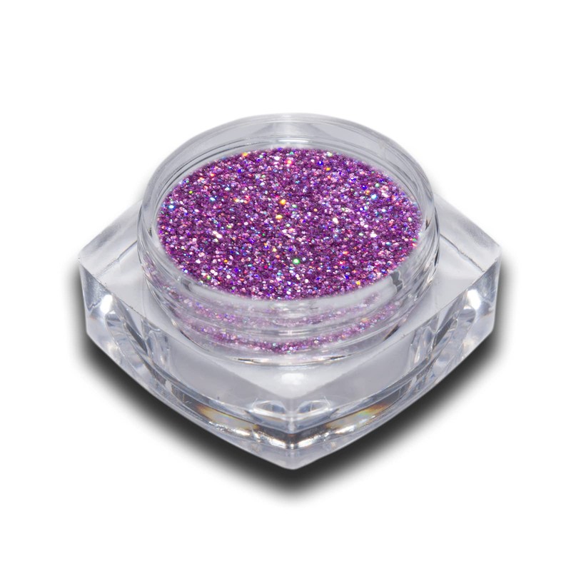 Hologramm Glitzer Glitter Puder Lila Violett Holo Nailart Nageldesign 1er