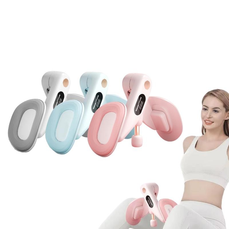 Inner Thigh Exercise Equipment with Counter Rechargeable, Kegel Exerciser, Pelvic