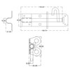 Lockable Sliding Bolt | Brenton Pad Bolt | 150mm /