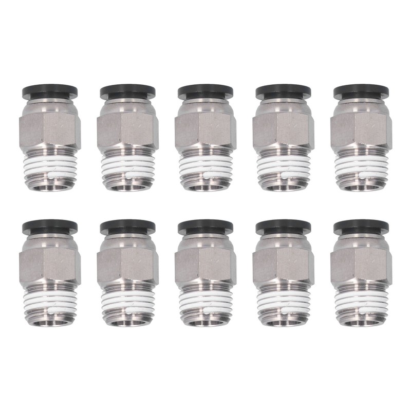 Externally Pneumatic Quick Plug Connector Good Sealing Durable Quick Pneumatic