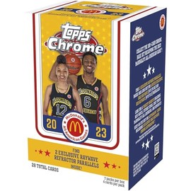 Topps 2023 McDonald's All-American Chrome Basketball Factory Sealed Value Box - Basketball Wax Packs