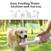Srcasy Foldable Pet Dog Water Bottle, Portable Pet Cat Water