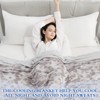 CHOSHOME Cooling Blanket Throw Size, Double Sided Cold Effect Arc-Chill