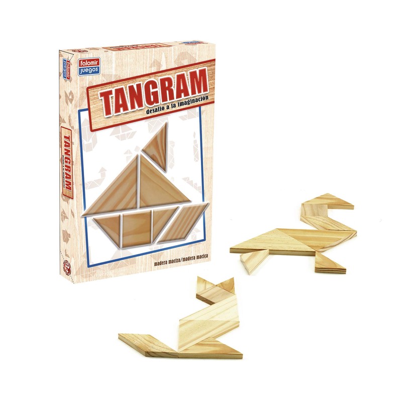 Falomir 646.484 - Tangram Gioco Legno