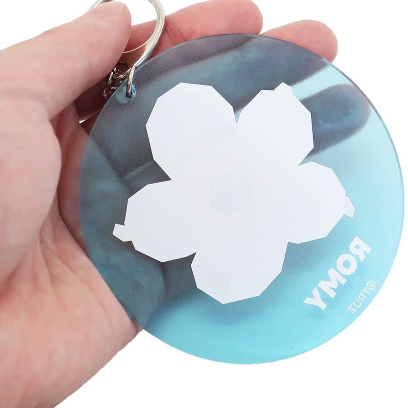 TRUZ Big Acrylic Key Chain / CHILLI LINE FRIENDS