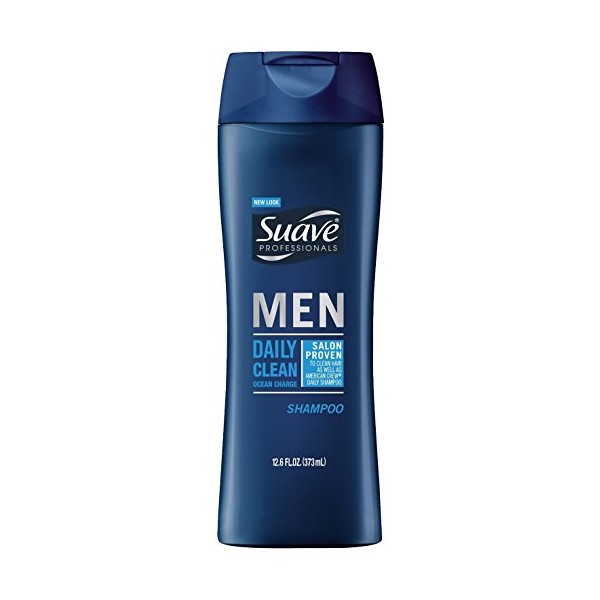 Suave Men Professionals Shampoo, Daily Clean Ocean Charge 12.6 oz