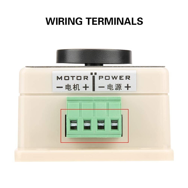 Hilitand DC Motor Speed Controller PWM Speed Control Switch 12V