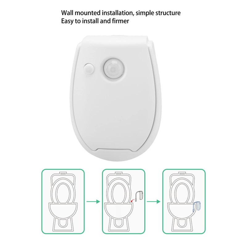 Toilet Light with Motion Detection Sensor 3 Lighting Modes LED