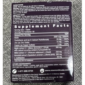 New Nordic - Hair Volume - 90 Tablets - Expires 12/2026