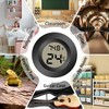 Mini Hygrometer Indoor Outdoor Thermometer Humidity Meter Digital LCD Temperature