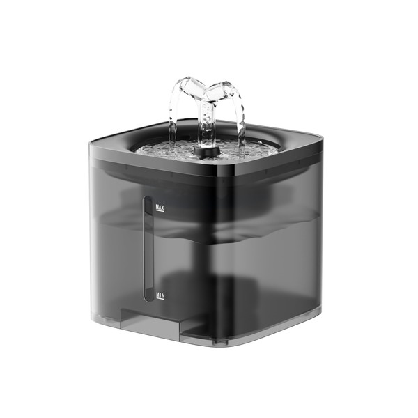Cat Water Fountain, 67.6oz/2L, Pet Water Fountain with Filtered Flow