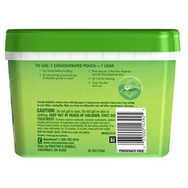 Cascade ActionPacs Fresh Scent Dishwasher Detergent 60 Count