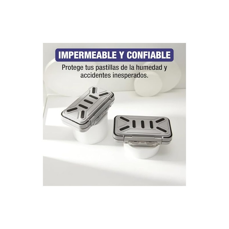 Pastillero Organizador Impermeable Con 16 Rejillas
