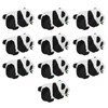 10pcs Mini Panda Plush Toy Soft Cute Tiny Panda Doll