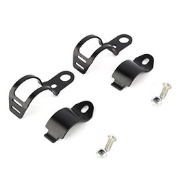 Abrazaderas de Soporte, Montaje Fácil Fijación Universal, Soporte Metálico Resistente 30-45mm, for Motocicletas Bicicletas Scooters en Reparación Transporte y Aventura