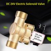 1/2 Inch DC 24 V Normally Closed Magnetic Solenoid Valve