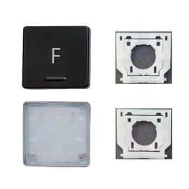Replacement F Keycap Keys and Hinges Compatible for Surface Laptop 3/4/5 13.5/15inch 1867 1868 1872 1873 1950 1951 1952 1953 Keyboard F Key Cap (Black)