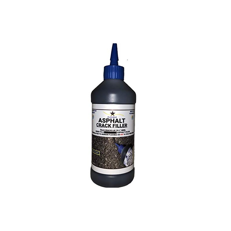 Bluestar Flexible Asphalt Crack Filler, DIY - No Special Tools