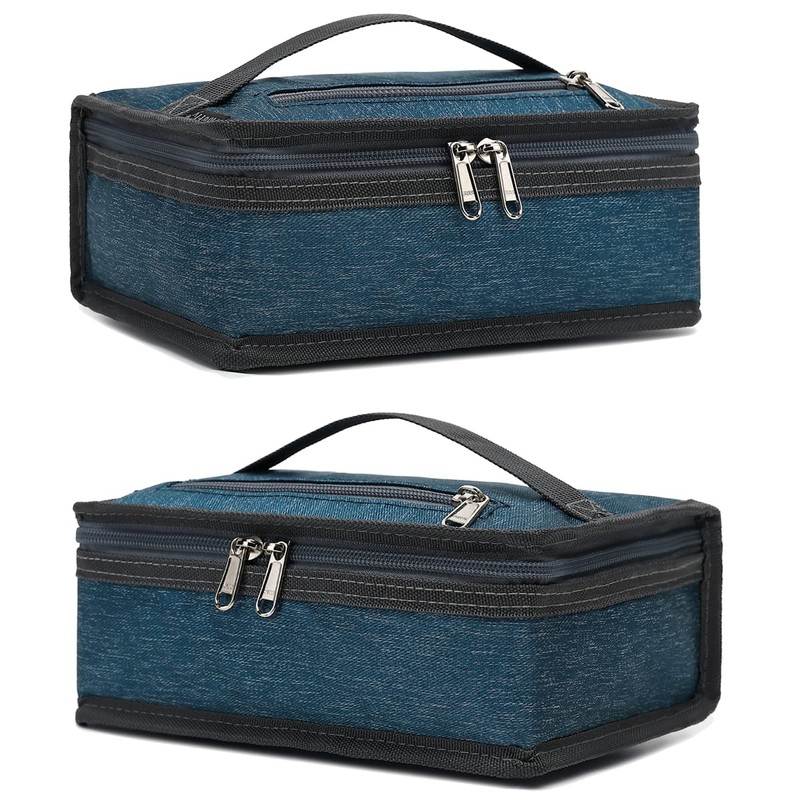 FlowFly Small Insulated Lunch box Portable Soft Bag Mini Cooler