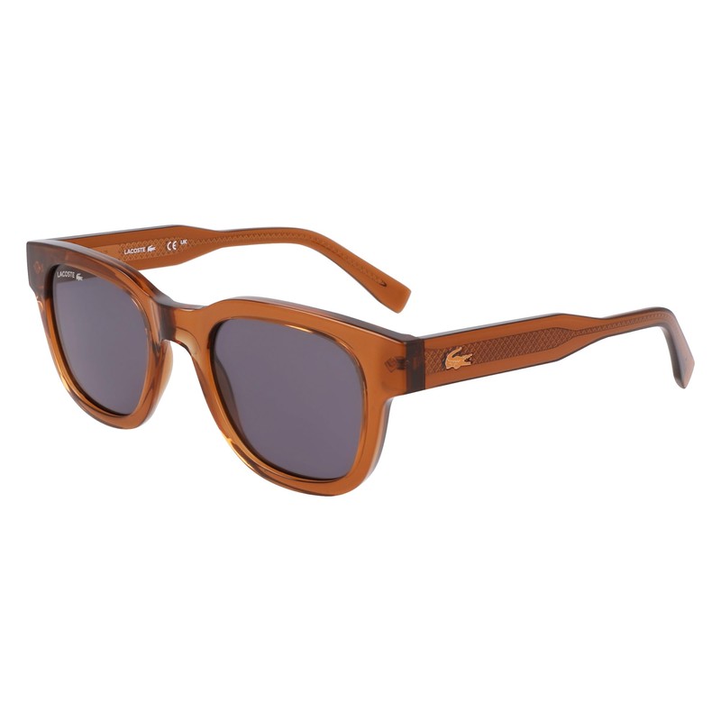 Lacoste Unisex Adult Sunglasses L6023S - Brown with Solid Grey