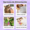 Premio Para Gatos Snack Lamible Yummy 3 Sabores 15 Tub