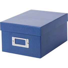 Bella Vista Photo Box Approx. 700 Photos 10 x 15 cm Blue