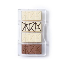 DECORA 0050083 PRALINENFORM TÄFELCHEN MIT HEIßLUFTBALLONS 200X120X22 MM