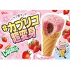 Ezaki Glico Giant Caprico (Strawberry), Chocolate Sweets, 1 x 10