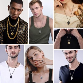 Put On The Full Armor of God Shield Necklace 18K Gold Plated Pendant Chain Catholic Christian Jewelry Bible Verse Ephesians 6:10 Religious Men Women Cross