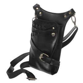 Healvian Hair Tools Waist Pouch for Barbers Scissor Holder Case Bag Multi-functional for Shears Hair Clippers Electric Shavers for Salon Stylists and Professionals