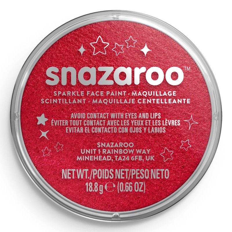 snazaroo WBC 18ML 550 スパークルレッド