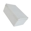 Power Junction Box with Mounting Plate ABS Plastic DIY Electrical