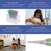 ECR4Kids ELR-13215 Cutting Edge TwinGrip Kid's Scissor Classpack for School