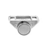 QWORK 8-Pack Silver Magnetic Door Latch Kit – Zinc Alloy