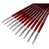 Major Brushes Sable Brush Size 000 - Set of 10
