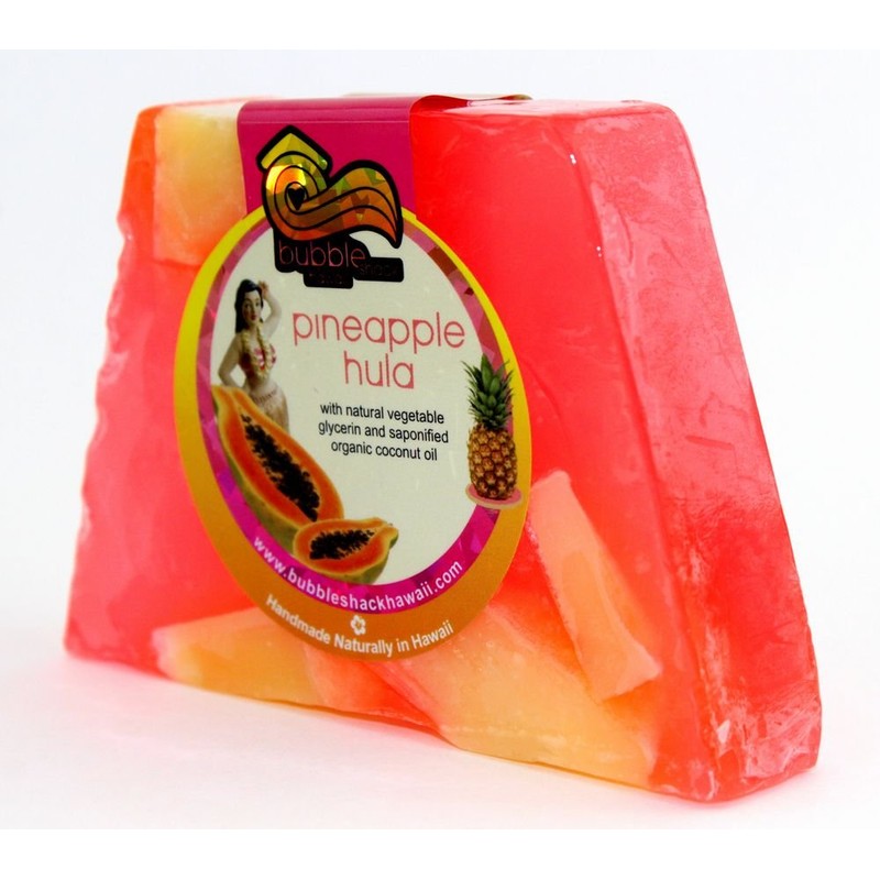 Hawaii Souvenir Hawaiian Accessories Bubble Shack Pineapple Chunk Soap Soap