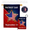 Ornament Collection Never Forget 9/11 Garden House Flag Set Patriot