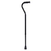 Lumex Bariatric Imperial Offset Cane, Adjustable Aluminum Walking Stick, Mobility