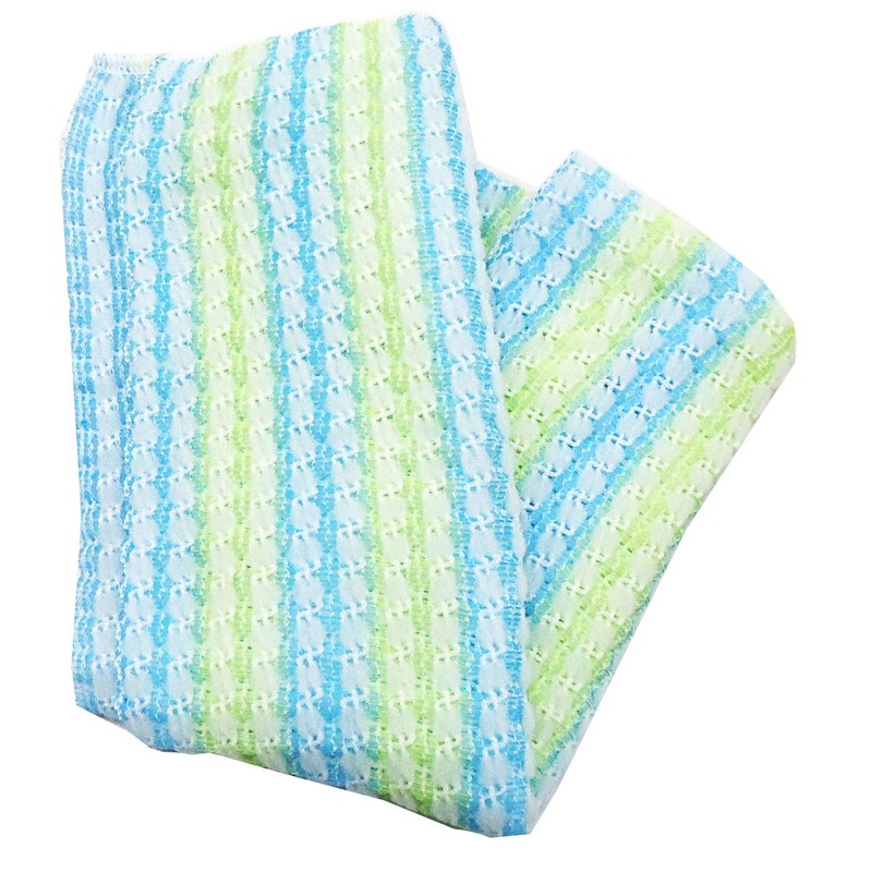 o-e Bubble Patisserie Body Towel Blue