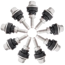 7L1Z-6C519-A 9 PCS Engine Valve Cover Bolt Fits for Ford Expedition/Explorer/f150/f250 f350 Super Duty/Mustang for Expedition Left Valve Cover 2005-2014 5.4L