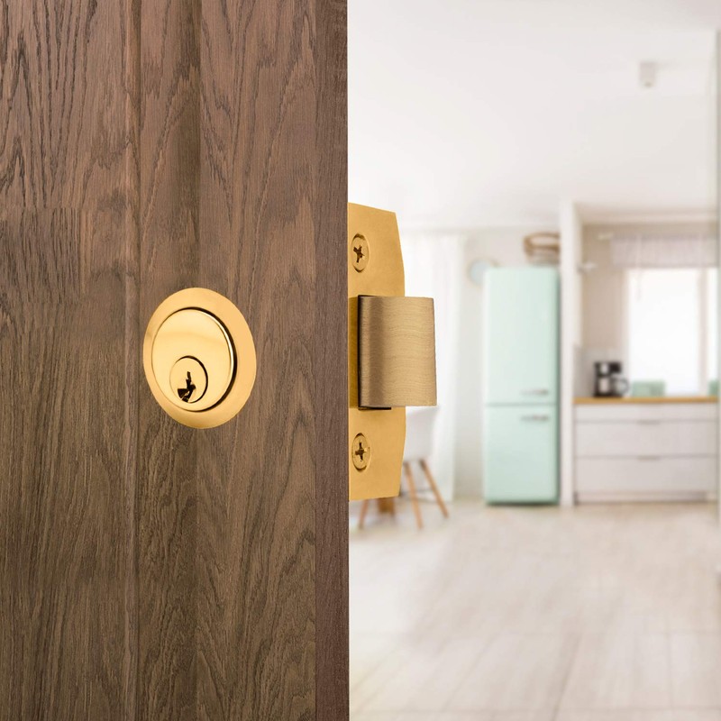 XFORT® Narrow Deadlocking Night Latch 40mm, Complete with Rim Cylinder