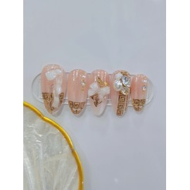hello.DAN-A[Handmade Nail Tips] - xxs Coffin / hello.DAN-A[수제네일팁] - xxs코핀