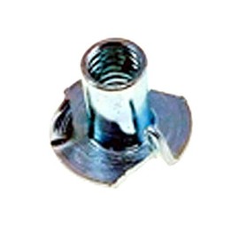 8 Pack T Nuts 5/16-18 3-Prong Zinc Plated Steel T-Nuts 5/16-18 T Slot Nut - 3 Pronged Tee T-Nut Blind Nuts/T-Nuts -3 Prong T Nut 5/16-18 x 5/8" Tee Nuts 5/16-18 (8)