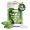 Active, 25 mg, Hochdosiert Zinc Tablets, Vegan – High Organic