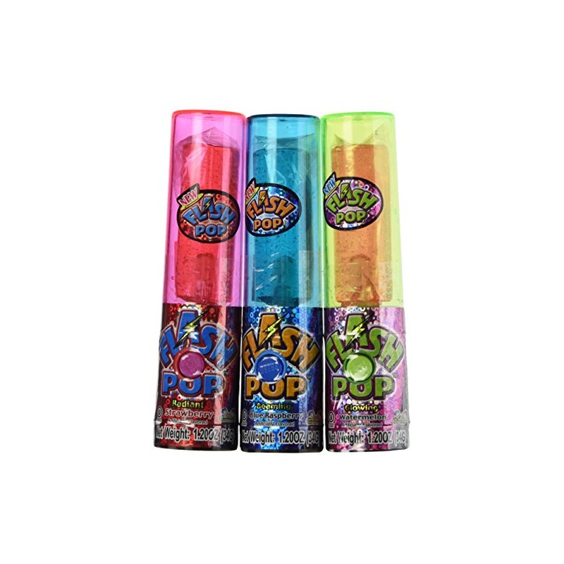 Kidsmania Flash Pop Novelty Lollipop (Pack of 12)