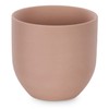 AmeliaHome Flower Pot, Ceramic, Shire Dusky Pink, 10x9,5 cm