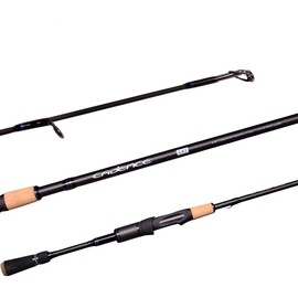 Cadence CR7 Spinning Rod, Fishing Rod with 40 Ton Carbon,Fuji Reel Seat,Durable Stainless Steel Guides with SiC Inserts,Full Assortment of Lengths, Actions for Spinning Reels