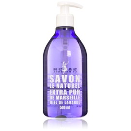 Savon le Naturel Extra Pur de Marseille Fleur Miel de Lavande Lavender Honey 500 ml