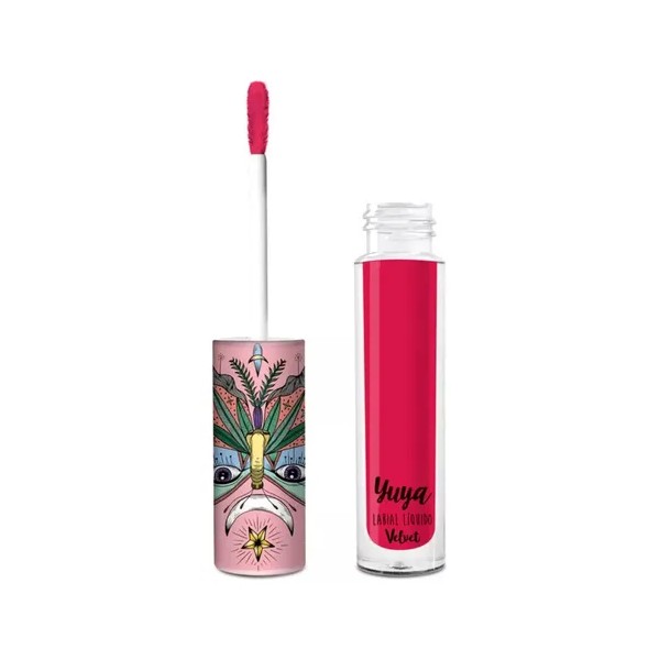 Labial Yuya Velvet Liquid Lipstick Labios color vive la vida
